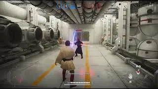 Obi-Wan Vs Darth Maul Duel | Star Wars Battlefront 2
