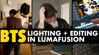 Cooking BTS & LumaFusion Tutorial