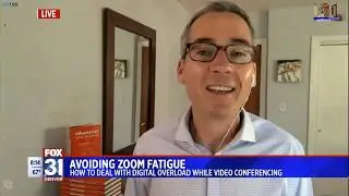 Zoom Fatigue - Live on KDVR FOX Denver - Ethan Beute, BombBomb