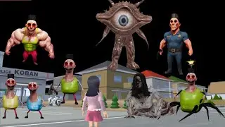 Yuta Mio Panik CCTV Merekam Pasukan HAMMOD HABIBI GANQ menyerang kota Sakura😱Sakura School Simulator