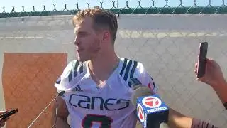 Braxton Berrios | Post Practice | 11.22.2017