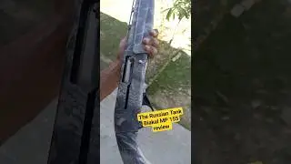 Baikal MP 155 Camo shotgun The Russian Tank Review  #hunting #shorts  #wildlife #ussr #baikal #gun