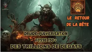 DIABLO 4 SAISON 10 BUILD DRUIDE PULVERISATION LE MEILLEUR BUILD PUSH D&Eacute;PASSER VOS LIMITES🐻🐻🐻🐻🐻