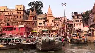 Varanasi Ghats from boat