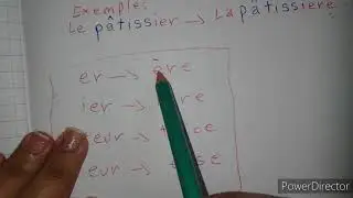 projet 1 séquence 2 (4 AP) le féminin des noms en: eur _ teur _ ier _ er c'est important ♥