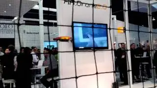 AR Parrot Drone 2.0 Demo Dance at CES 2012