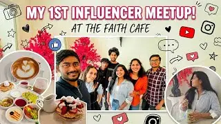 1st Influencer meet-up ft. The Faith Café 🤍✨️