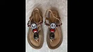 Flat Sandals for Women Dressy: Summer Comfortable Dress Flats Sandal buy now link in description