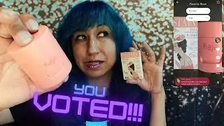 You Voted!!! The Balm Instain Swiss Dot vs. Kaja Bossy Cheeky Stamp Blush