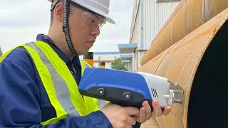 Application of SP6 Mobile Metal Analyzer in large pipelines