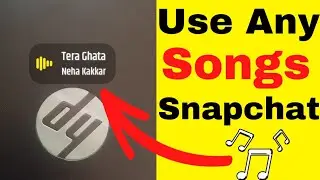 How to add music photo or video in snapchat | Video me music kase lagaye | How to add music in video