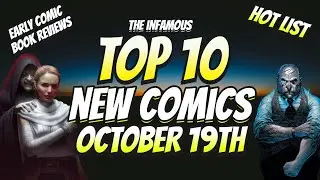 TOP 10 New Comic Books Releasing October 19th 2022 🔥 COMIC REVIEWS, COVERS, & KEYS 🔥