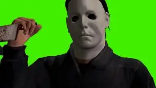 Green Screen Halloween Michael Myers Part  2