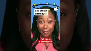 Bad breath remedy #shorts #badbreath #badbreathremedy