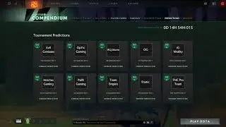 TI8 Regional Qualifiers Prediction (90 Percent Sure)