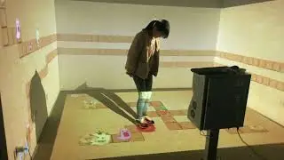 Interactive projection system with various interesting interactive games