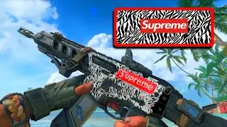 SUPREME (WHITE TIGER) BO4 Paint job Tutorial // HYPEBEAST