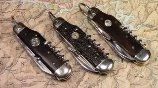 Походный нож Бокера до Второй мировой войны... из дерева?!
