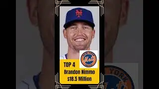 Top 5 high-paid Center fielder in MLB #highpaid #players #mlbb #salary #top5 #sports