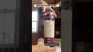 Тест портативного блендера Ninja Blast со льдом #короткий #портативныйблендер