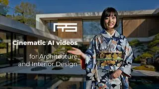 Cinematic AI videos for Architecture and Interior Design. Japanese style.