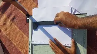 Paper cutter machine unboxing flipkart price review a4 size photo cutter manual techbox Shubham