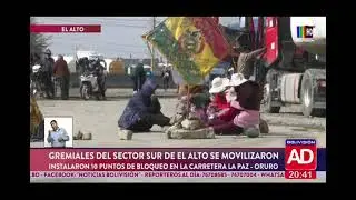 10 puntos de bloqueo en El Alto