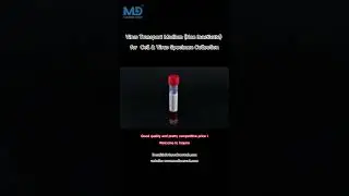MEDIKE GENE&reg; Virus Transport Medium Non Inactivate for Cell & Virus Specimen Collection