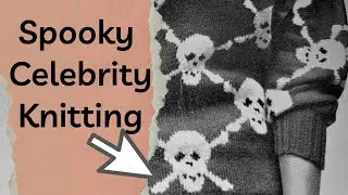 Spooktacular Vintage Patterns with a Horror Icon