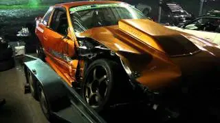 Drift Crash at Superlap 2011