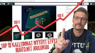 TOP 10 Kalleimmat myydyt levyt Huuto.net Joulukuu