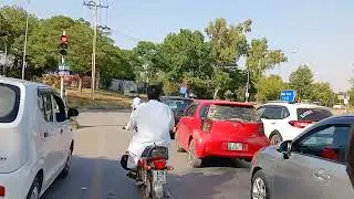 Route from F-11 Markaz to F-10 Markaz Islamabad Pakistan / Дорога из F-11 в F-10 Исламабад, Пакистан