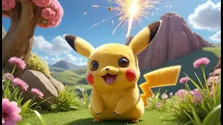 Pok&eacute;mon Pikachu Baby Dropped His Lightning | Nursery Rhymes for Kids & Baby Songs