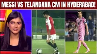 Lionel Messi to face Telangana CM Revanth Reddy in a friendly football match during GOAT Tour
