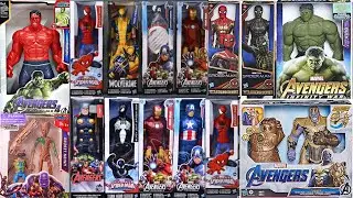 Unboxing Avengers Toys, Spider-Man, Captain America, Hulk, Thanos, Venom, Thor, Dino, Iron Man