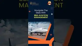 Navigate the skies with BBA in Aviation Management course at IIMS | Indus University