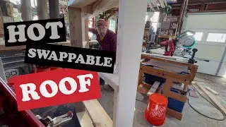 I Hot Swap A New Roof Onto My House's Basement Hatch A/K/A Bulkhead In A Day!