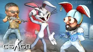 CSGO - LA TRAMPA PERFECTA PARA CAZAR A BUGS BUNNY Z !! HAHAHA - Hide and Seek