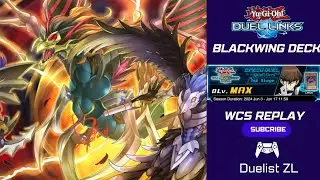 (DLv. MAX WCS 2024) 21 WINSTREAKS BLACKWING DECK [YU-GI-OH! DUEL LINKS!]