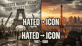 Eiffel Tower Construction (1887&ndash;1889) | 5 Key Facts (HATED &rarr; ICON Timelapse)
