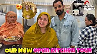 Finally My New Dream Kitchen Tour ✨😍  | Open kitchen Ammi aur Sasu maa ko pasand aaya ♥️ 