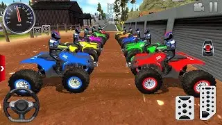 US Juego de Carros - Off-Road Impossible Police Car Stunts Driving #2 - Android / IOS Gameplay [4K]