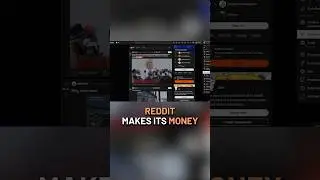 How Reddit makes money #shorts