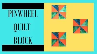 How to Sew a Pinwheel Quilt Block | Easy Quilt Blocks for Beginners with Faodail Creation