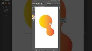 Morphing Effect in Adobe illustrator 2025! #shorts #illustrator #photoshoptoturial
