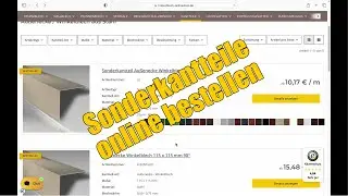 Ortgang, Firstblech, Pultabschluss online auf Ma&szlig; bestellen im Trapezblech-Onlineshop