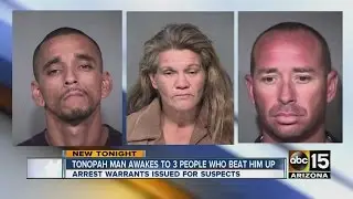 Tonopah man awakes to three people who beat him