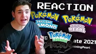 POKEMON PRESENTS 2.26.21 REACTION (Pokemon Gen 4 Remakes Brilliant Diamond and Shining Pearl) *Skit*