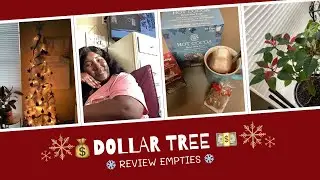 DOLLAR TREE 💵🌳 | HAPPY HOLIDAYS!🎄| DOLLAR TREE REVIEW EMPTIES 