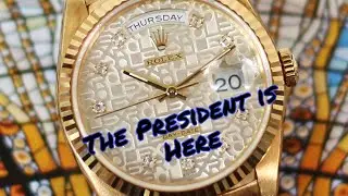 ROLEX DAY-DATE JUBILEE DIAMOND DIAL